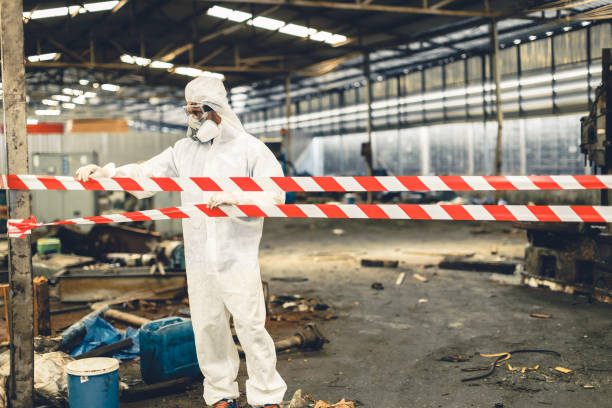 Professional Crime Scene Cleanup technician working in Kyle, SD